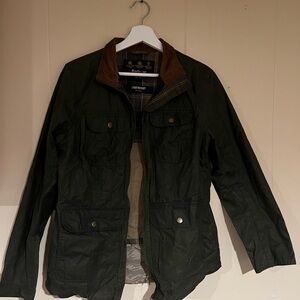 Barbour Olive Utility Jacket for Women